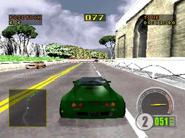 Test Drive 6 (US) screen shot game playing